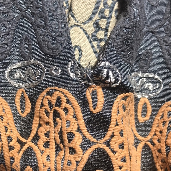 Boho embroidery pleated skirt - Picture 6 of 6